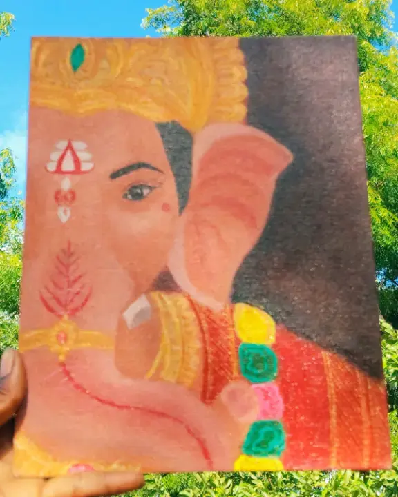 Lord Ganesha painting