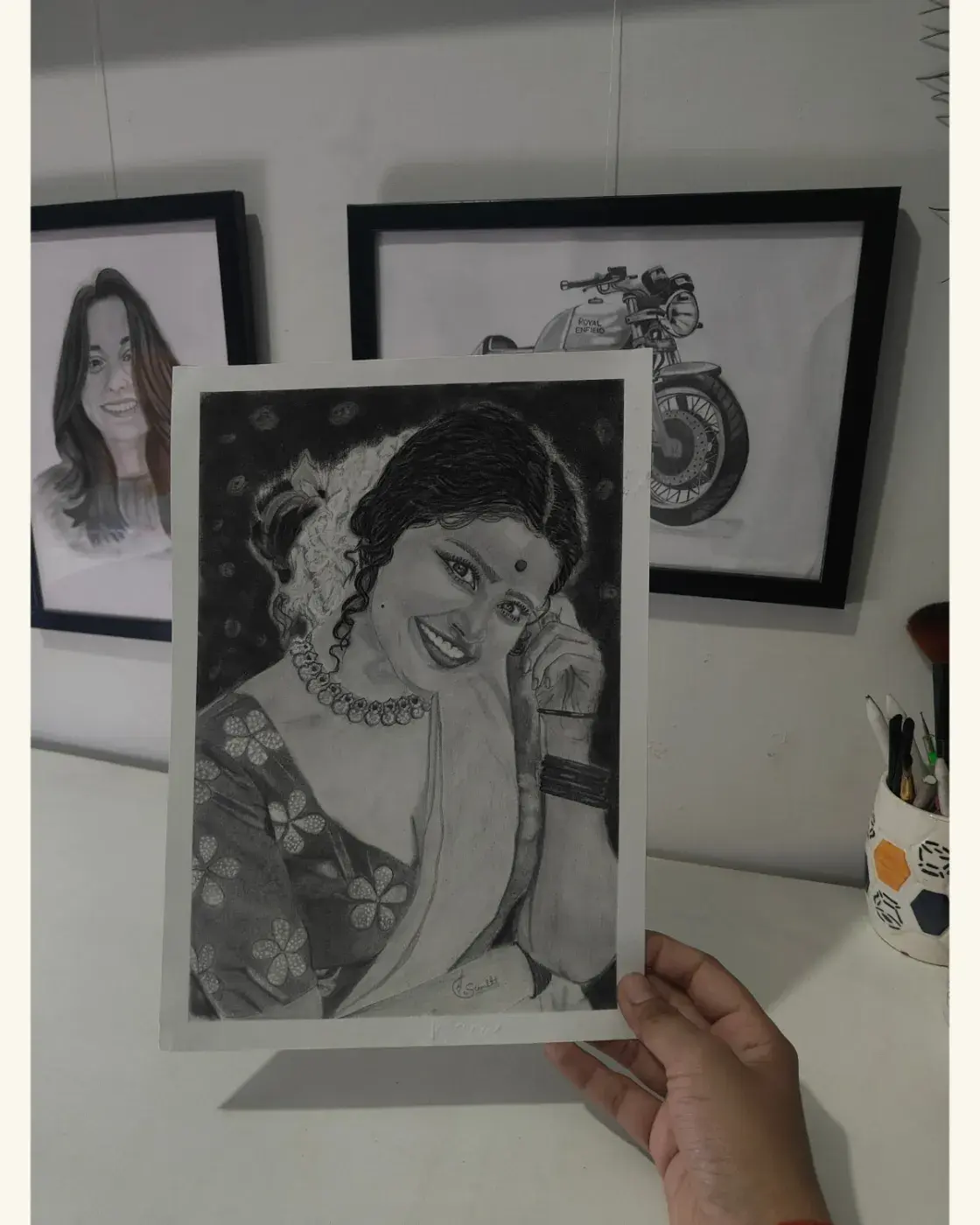 Handmade Graphite Sketch On Paper, photo 2 of 2