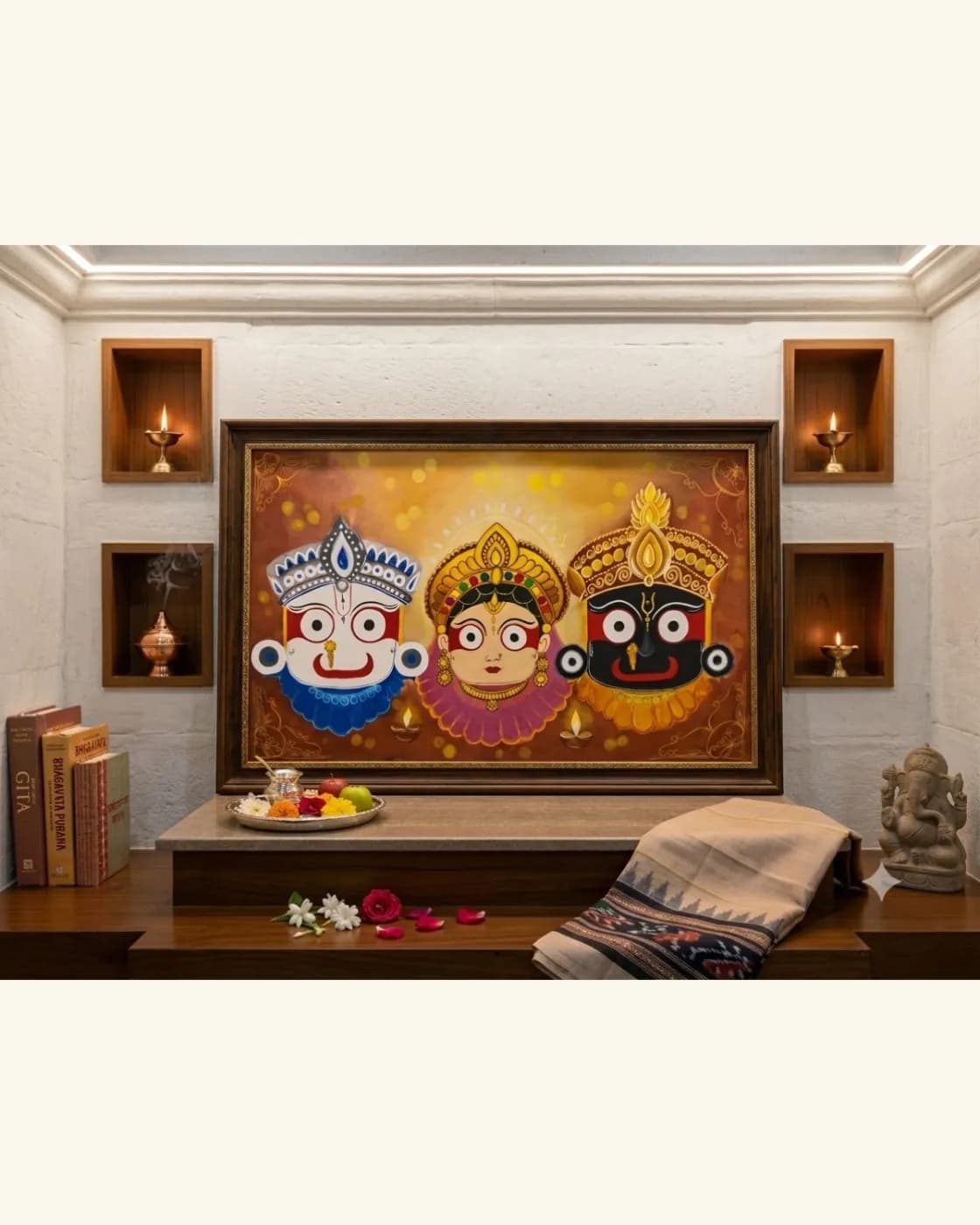 Jagannath wall painting, photo 1 of 1