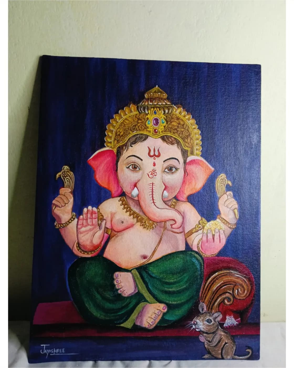 Handmade canvas acrylic painting, photo 1 of 1