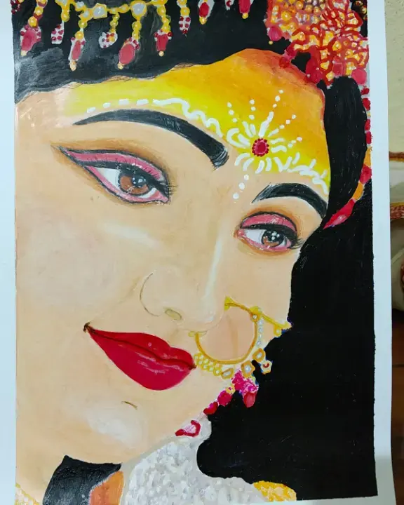 Maa Durga Painting