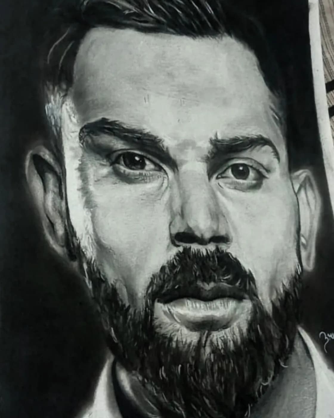 Virat kohli realistic sketch, photo 1 of 1