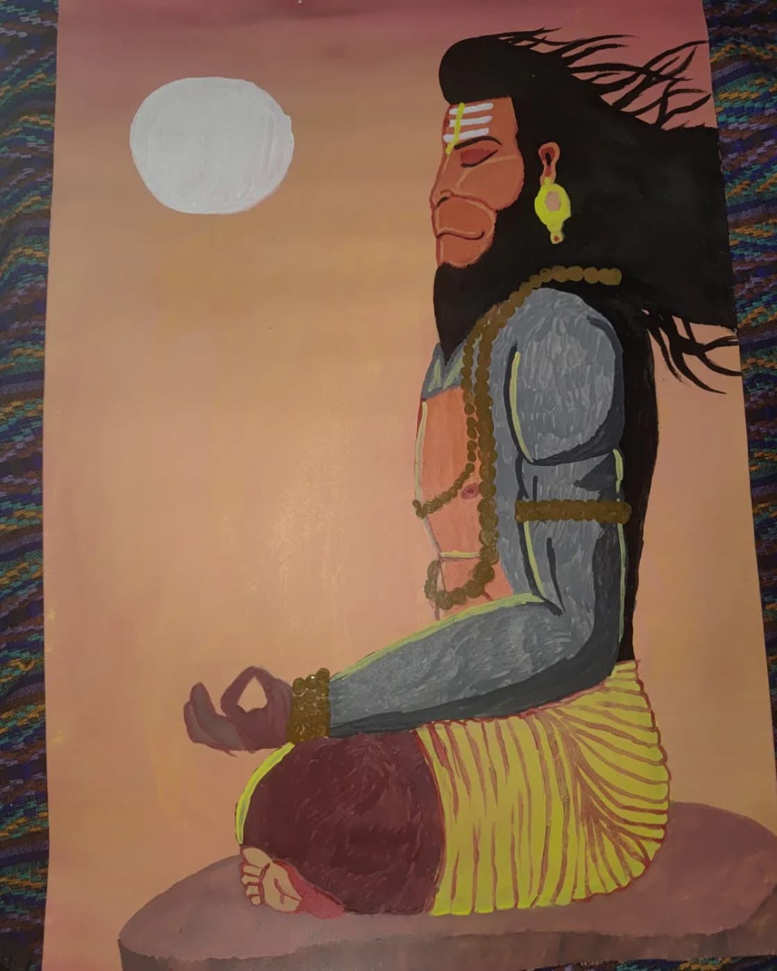 Hanuman ji ki painting, photo 1 of 1