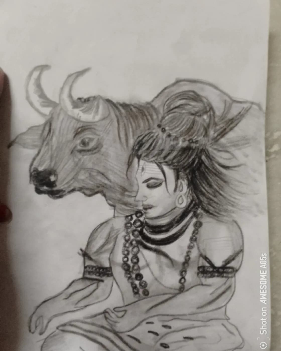 Charcoal Pencil Art Sketch, photo 3 of 3