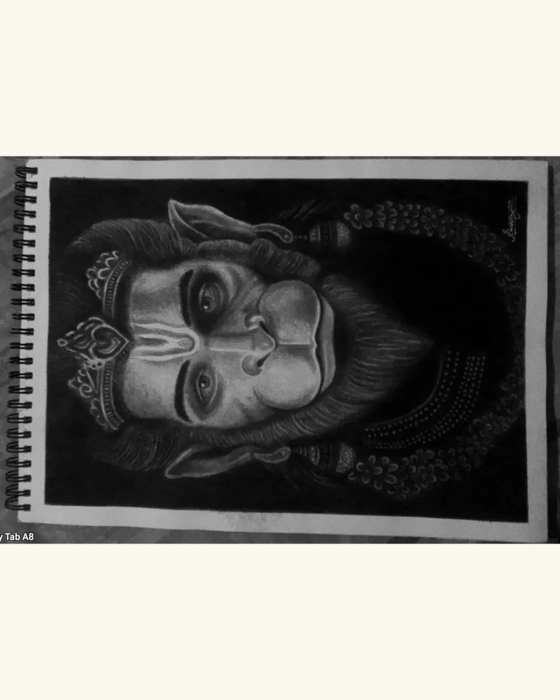 Hanumanji potrait, photo 2 of 2
