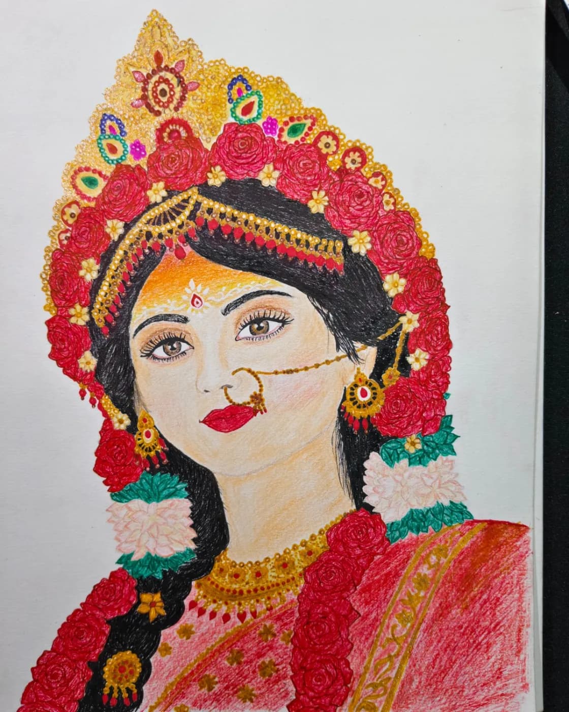 Sketching potrait, photo 3 of 3
