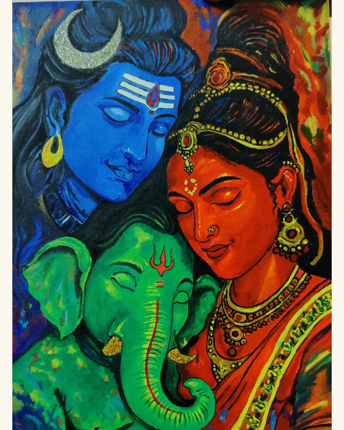 Shiv Parivar Painting, photo 1 of 1