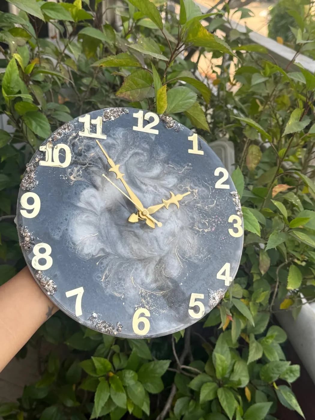 Resin Wall clock, photo 2 of 2