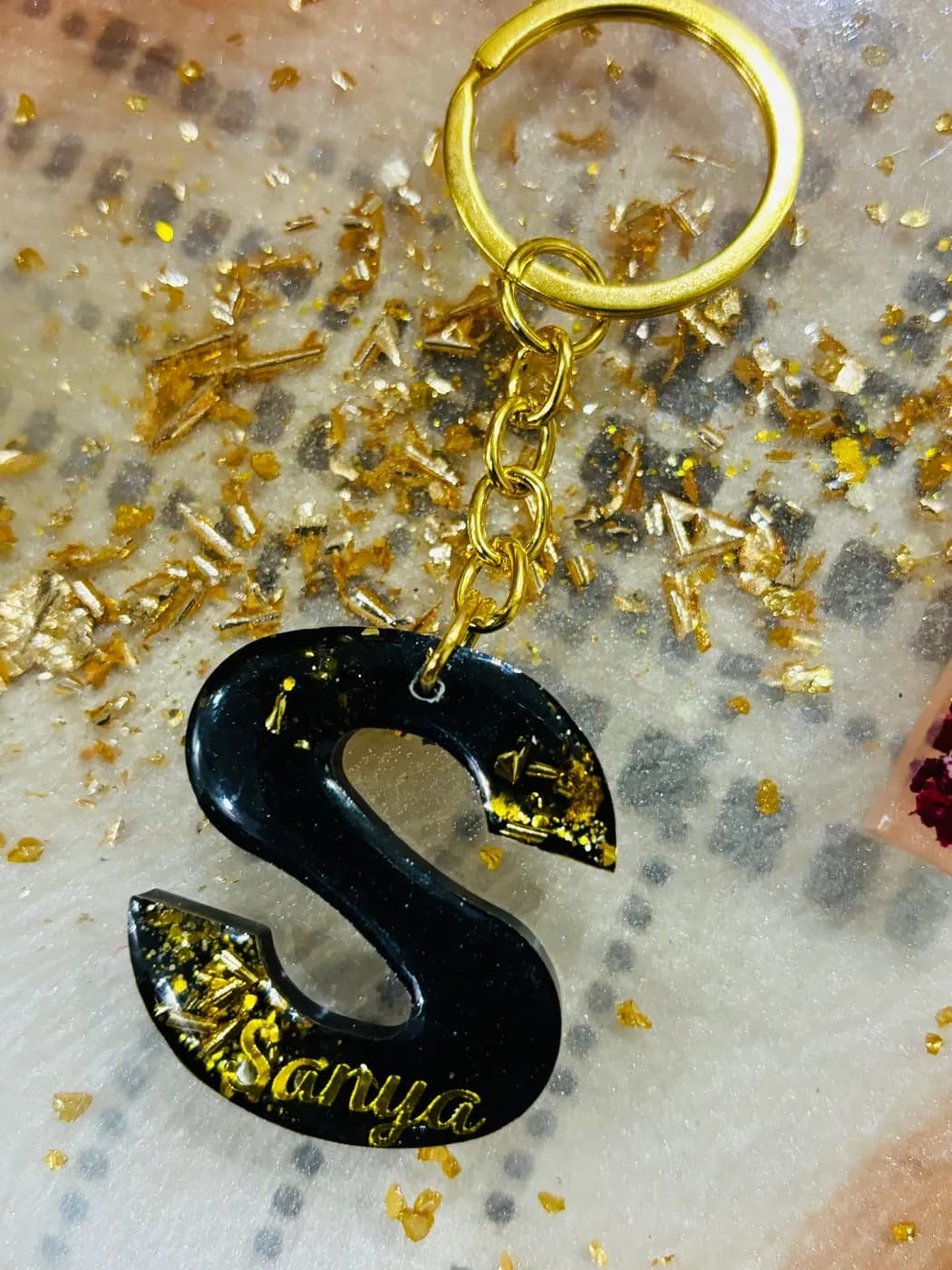 Resin name keychains, photo 2 of 6