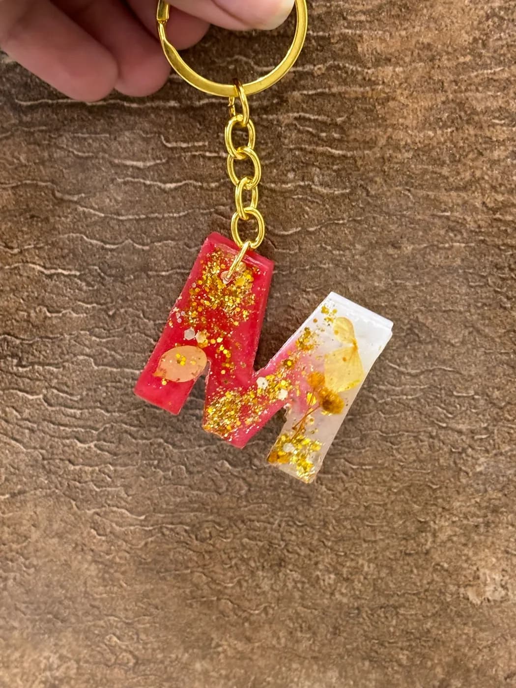 Resin name keychains, photo 5 of 6