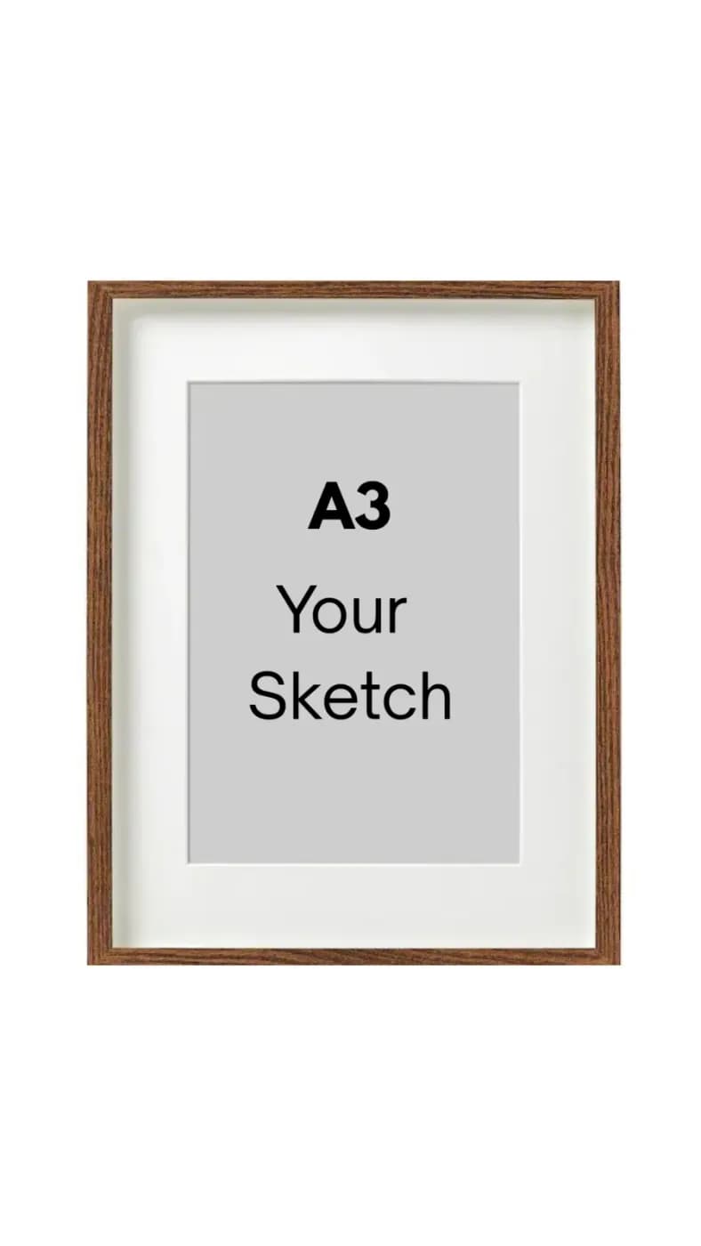 Customized Pencil Sketch, photo 1 of 6