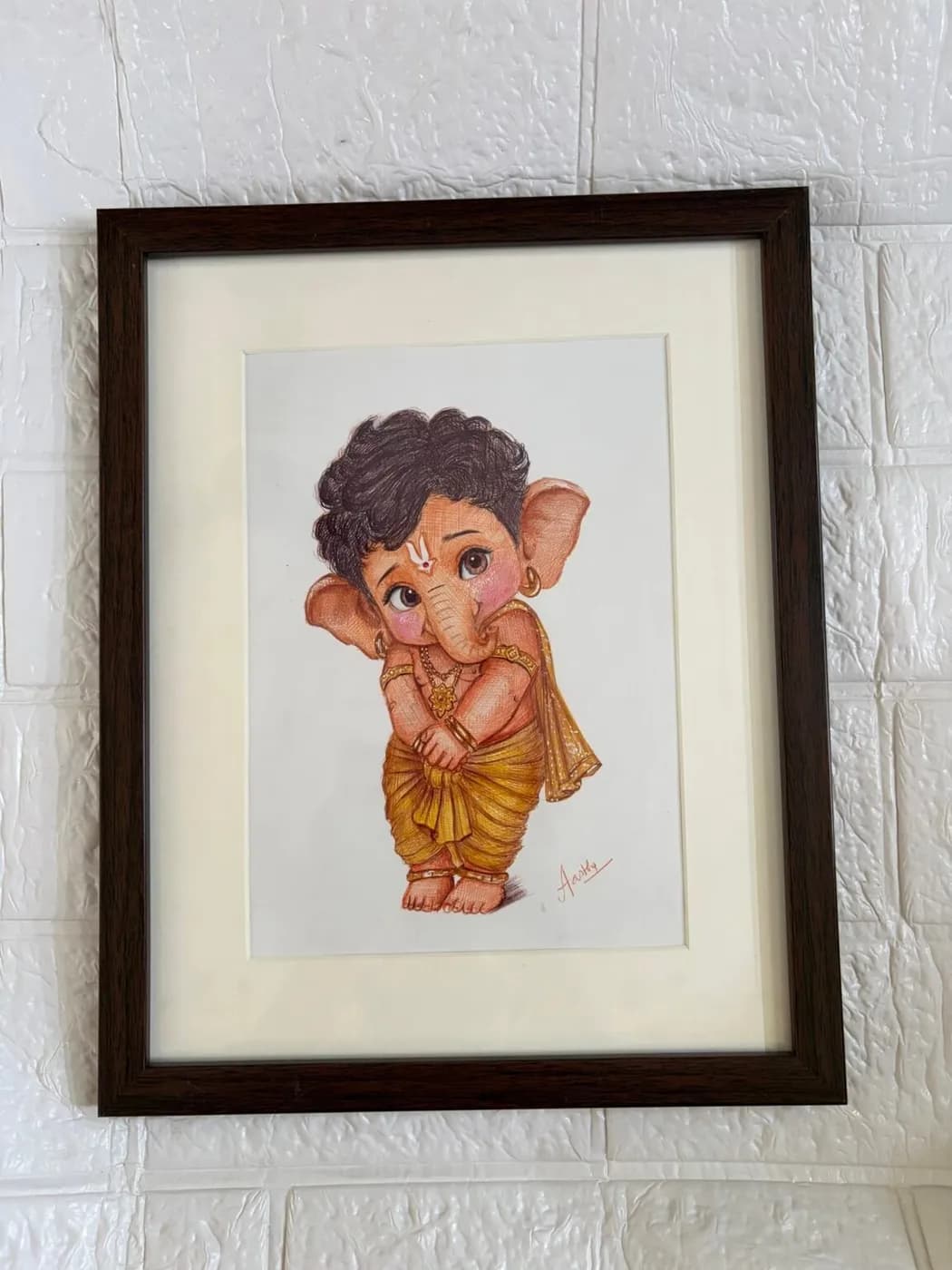 Pen Artwork of Ganesha, photo 1 of 1