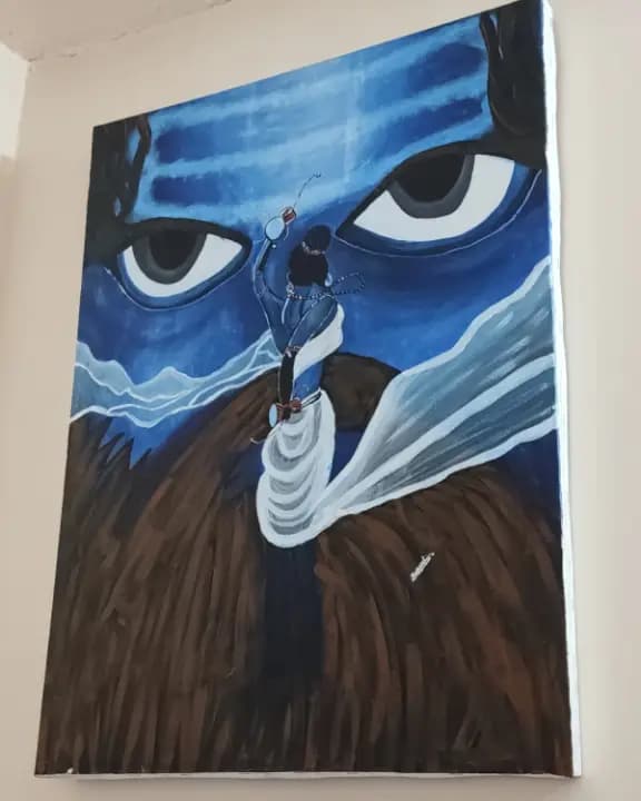 Shiv painting