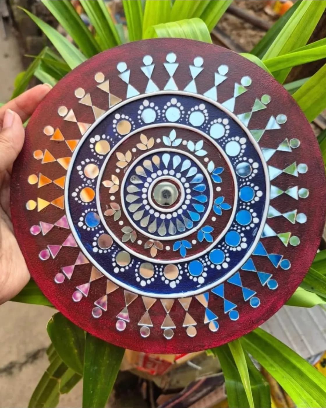 Handmade Mandala Wall Art, photo 2 of 3