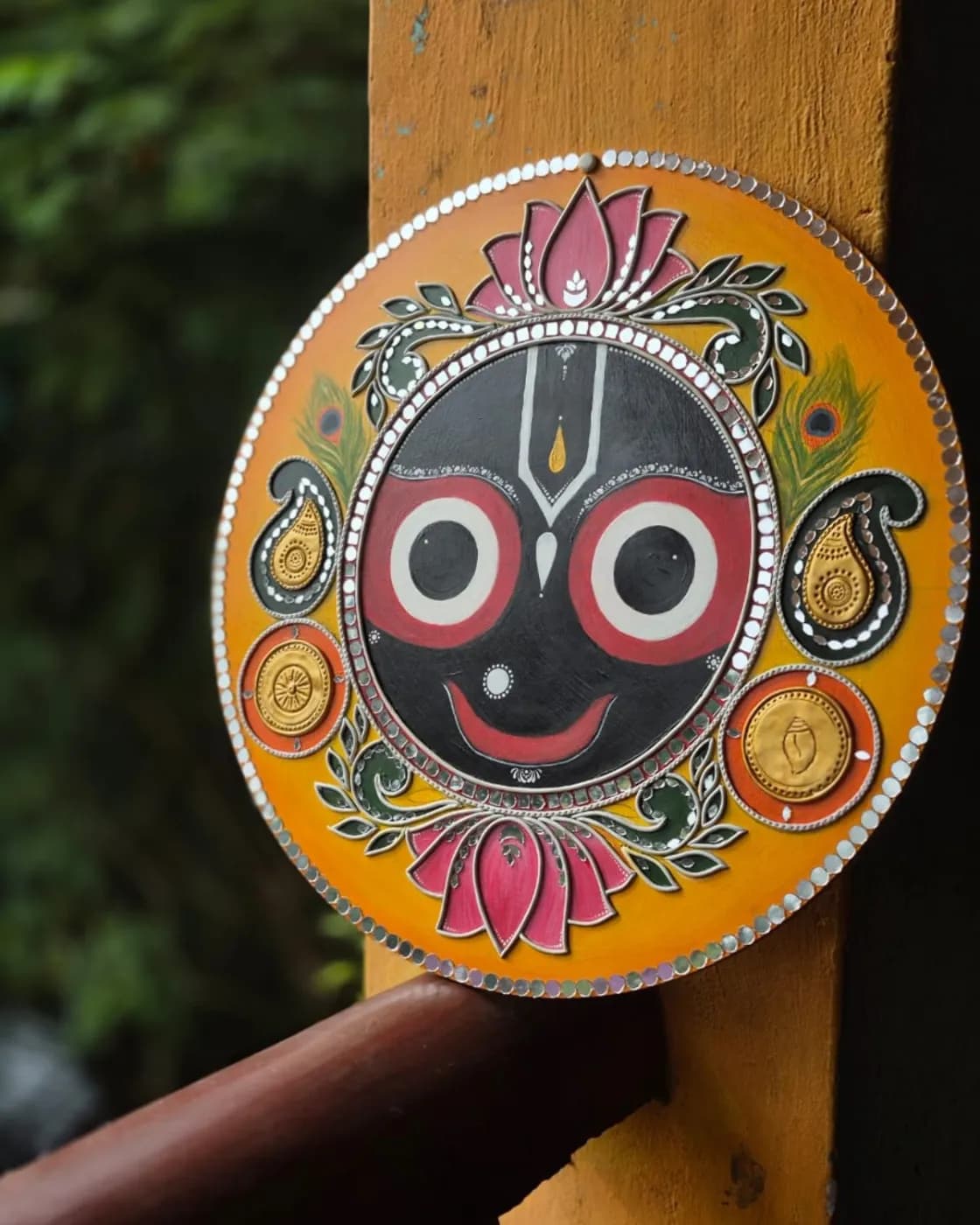 Lord Jagannath Ji traditional wall art, photo 1 of 3