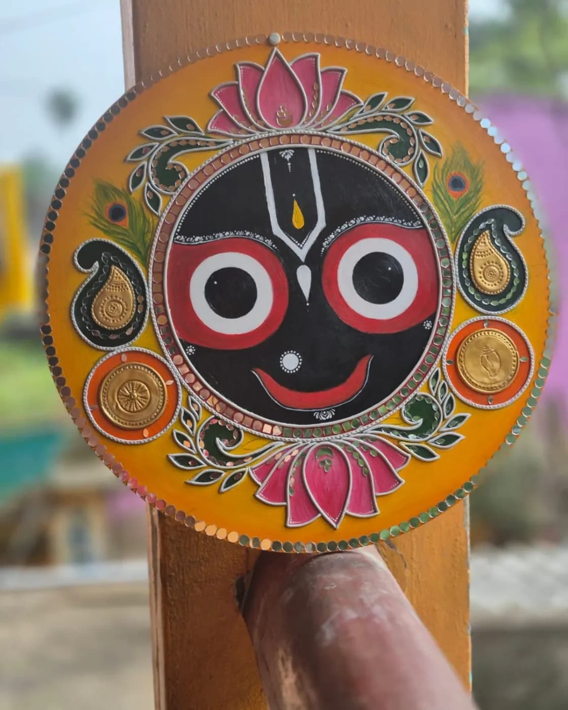 Lord Jagannath Ji traditional wall art, photo 2 of 3