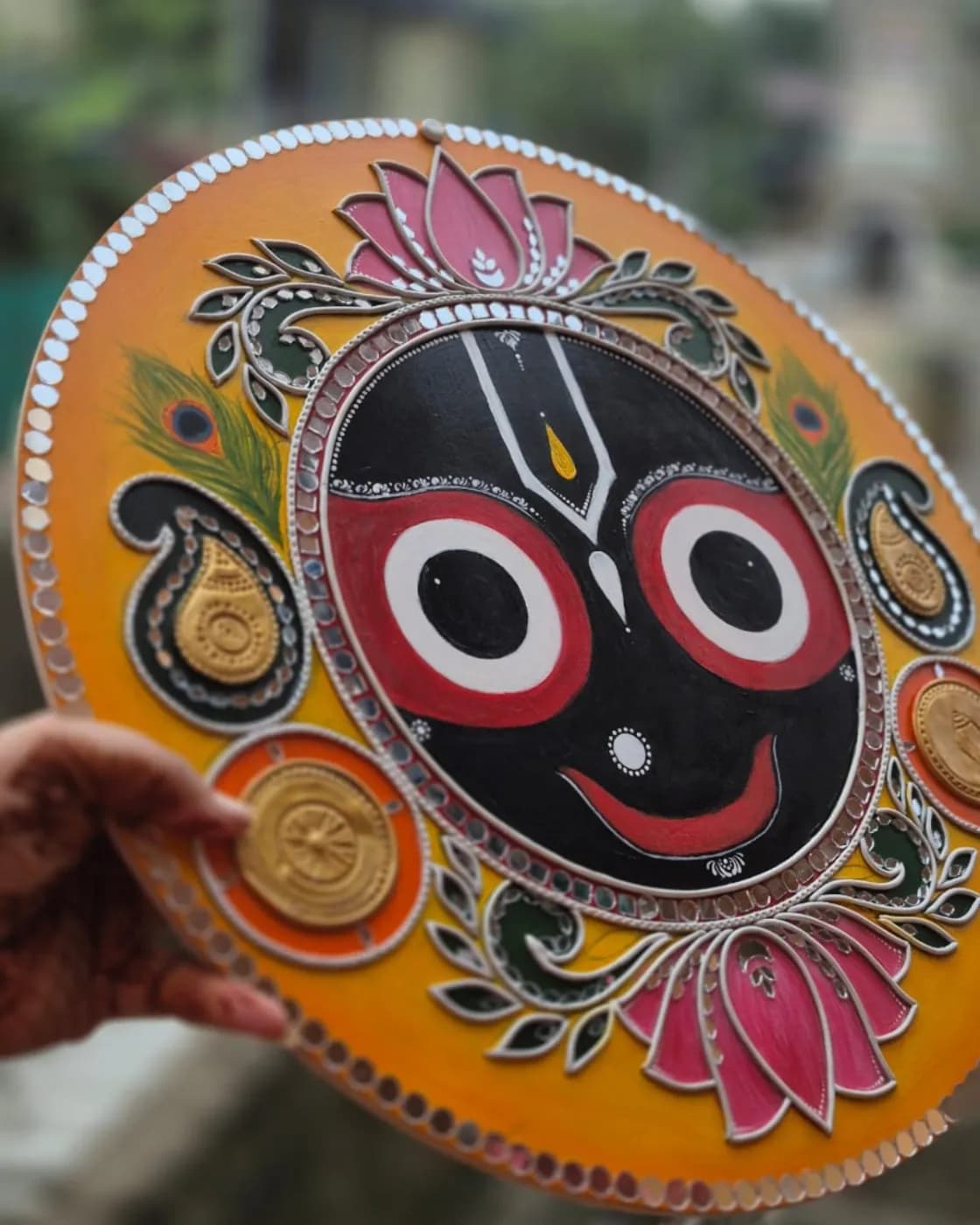 Lord Jagannath Ji traditional wall art, photo 3 of 3