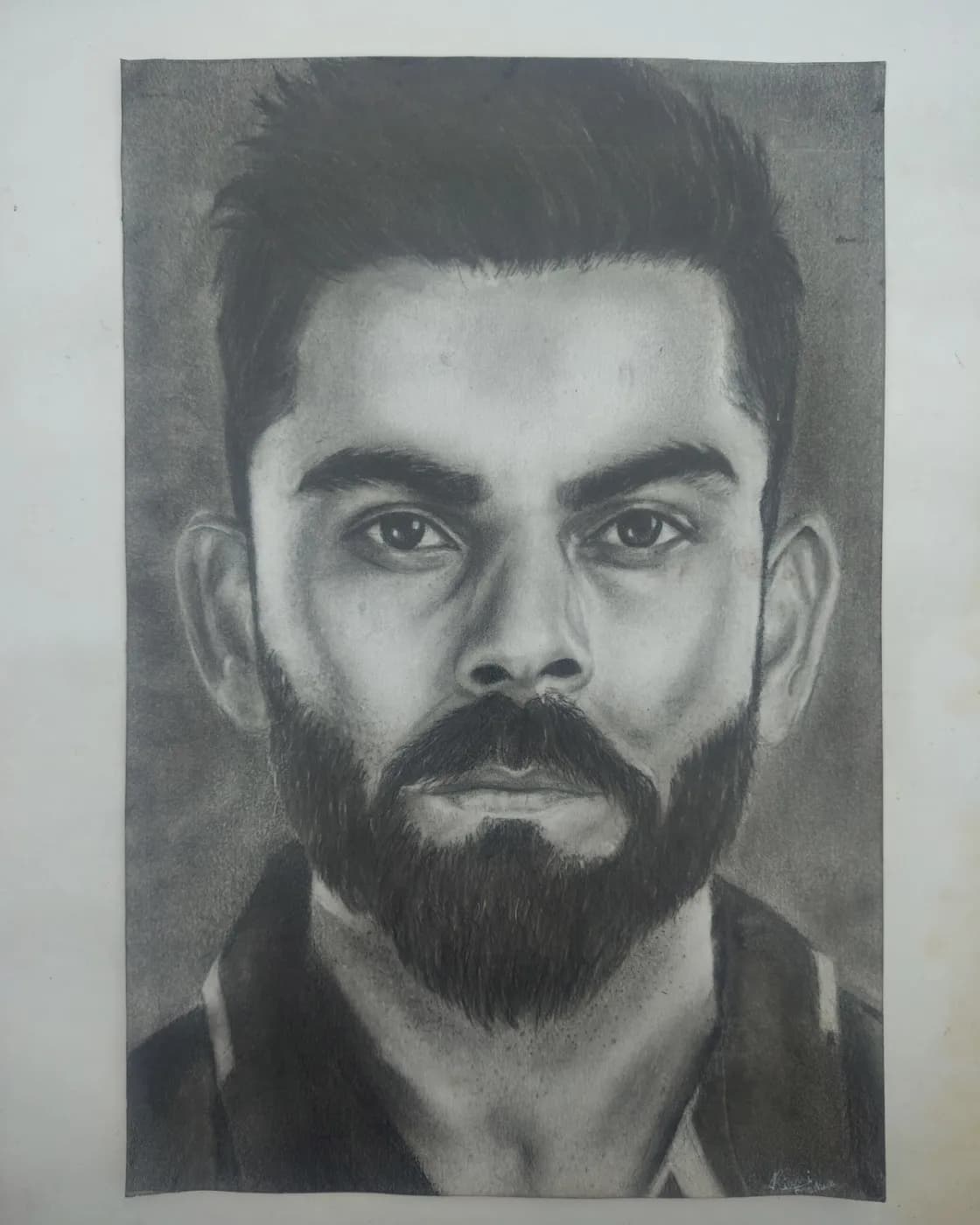 Custom graphite portrait drawing, photo 1 of 3