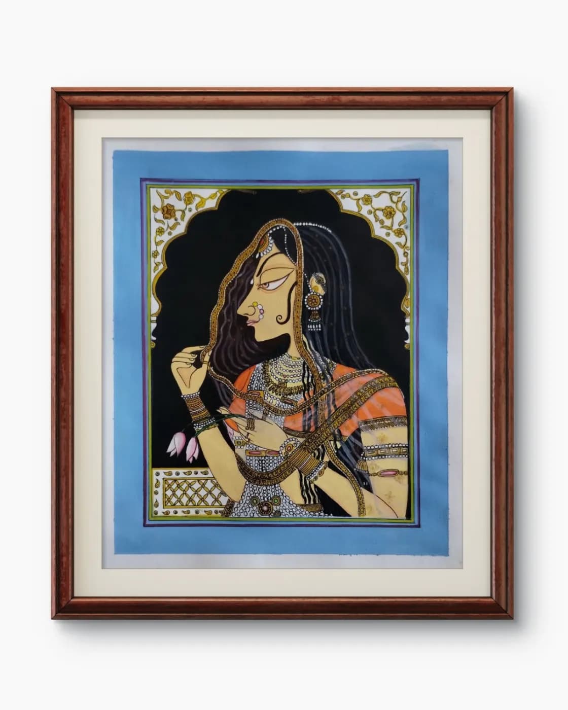 Bani Thani wall hanging painting, photo 1 of 1