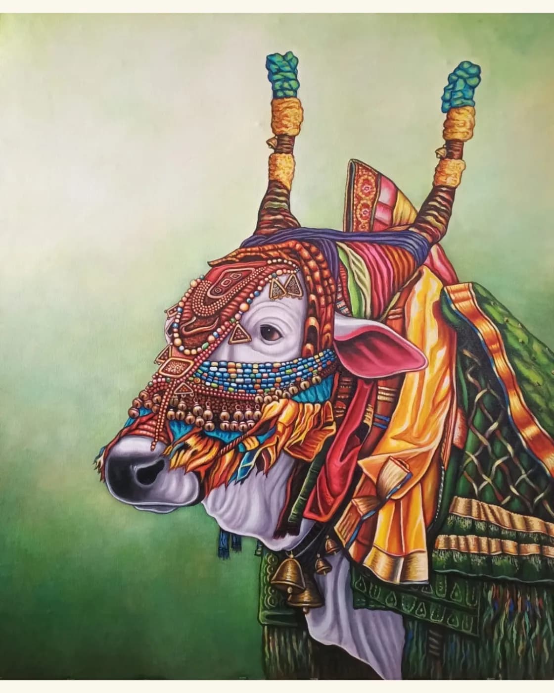 Hand made Acrylic canvas painting, photo 2 of 8