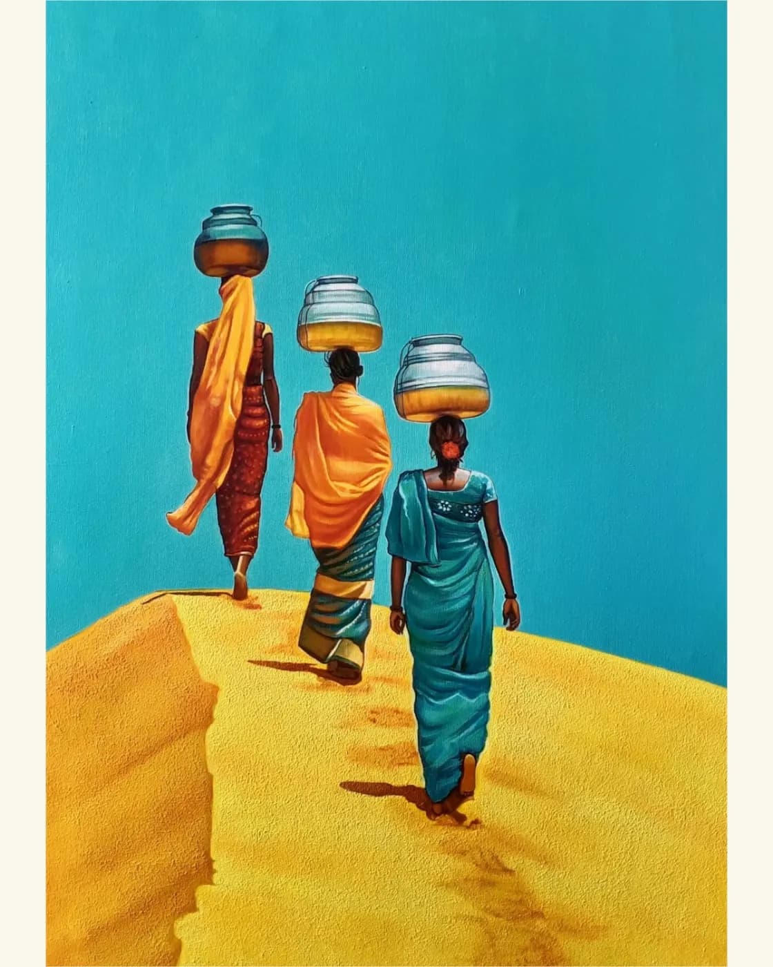 Hand made Acrylic canvas painting, photo 7 of 8