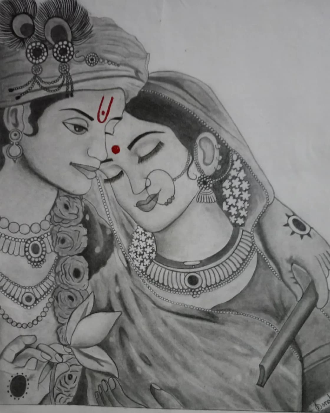 Rada Krishna painting, photo 1 of 1