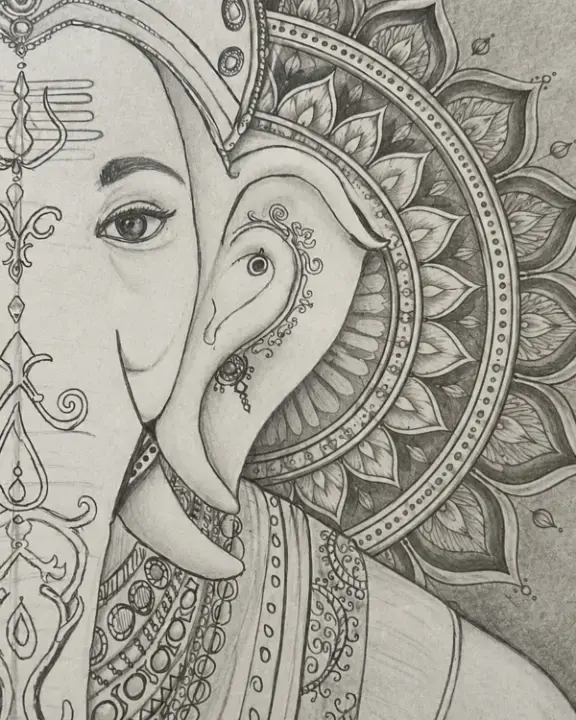 Lord Ganesha sketch